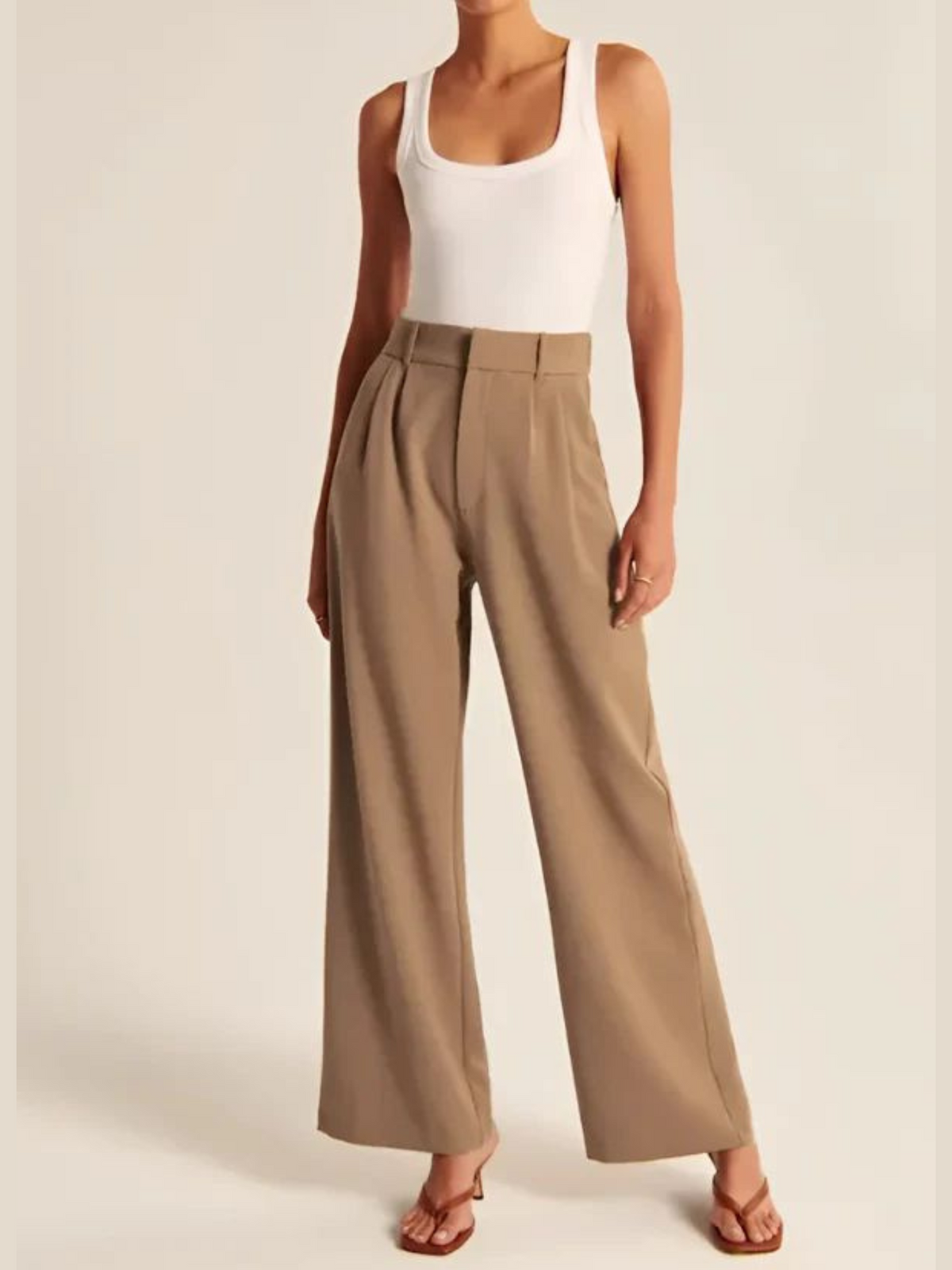 Calça Wide Leg Alfaiataria  Pants