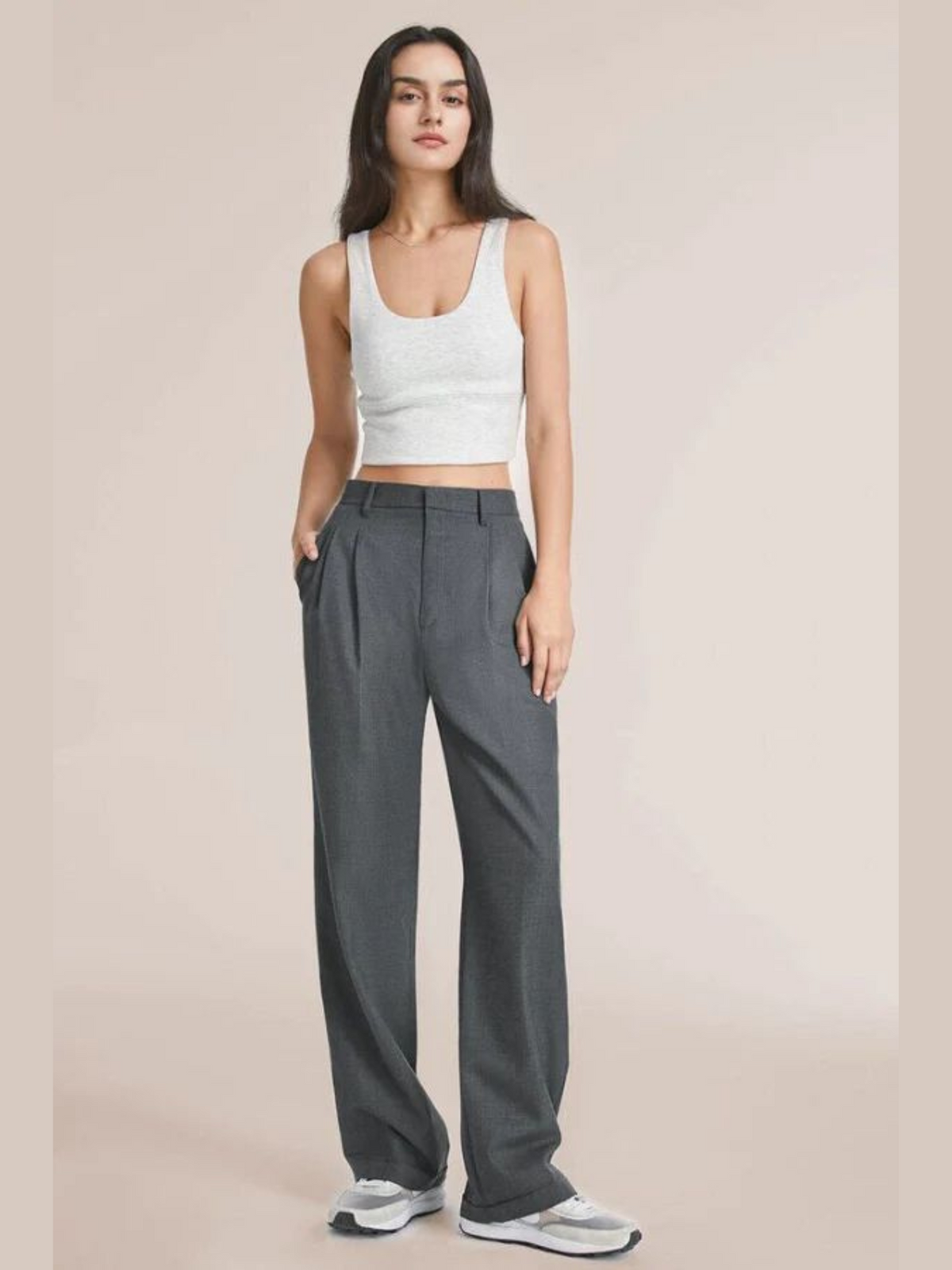 Calça Wide Leg Alfaiataria  Pants